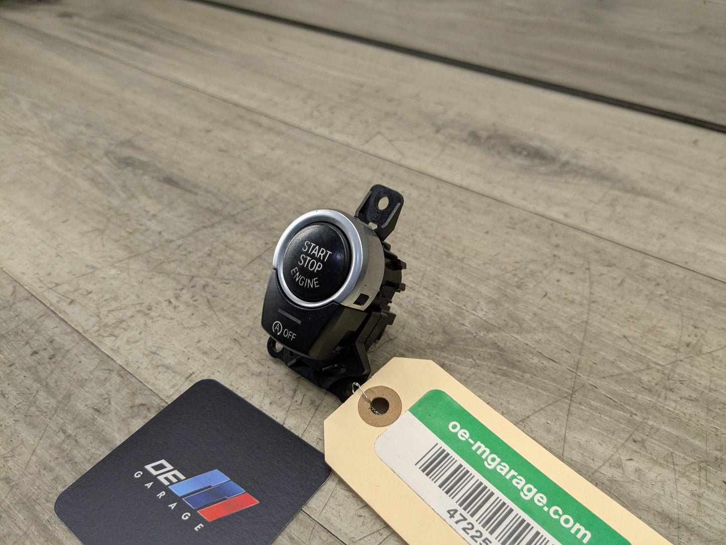 10-18 OEM BMW F10 F06 F13 M5 M6 F01 Engine Start Stop Button Switch Bezel