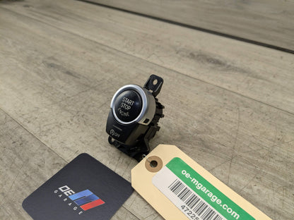 10-18 OEM BMW F10 F06 F13 M5 M6 F01 Engine Start Stop Button Switch Bezel