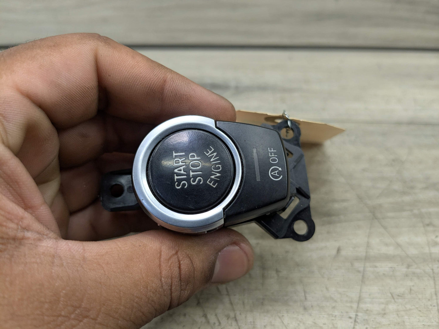 10-18 OEM BMW F10 F06 F13 M5 M6 F01 Engine Start Stop Button Switch Bezel