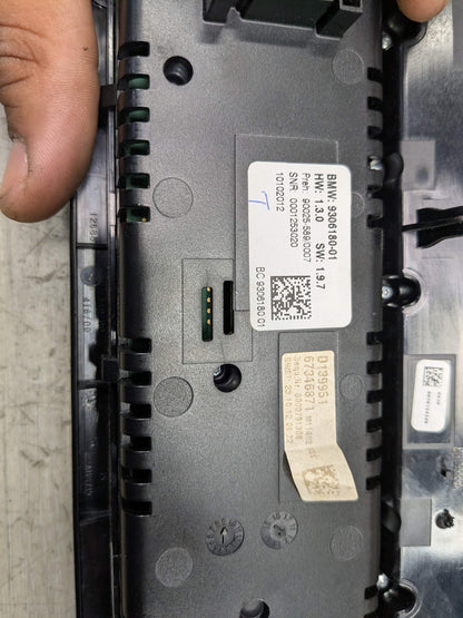 09-15 OEM BMW F01 F02 740 750 AC Switch Heater Climate Control Radio Buttons