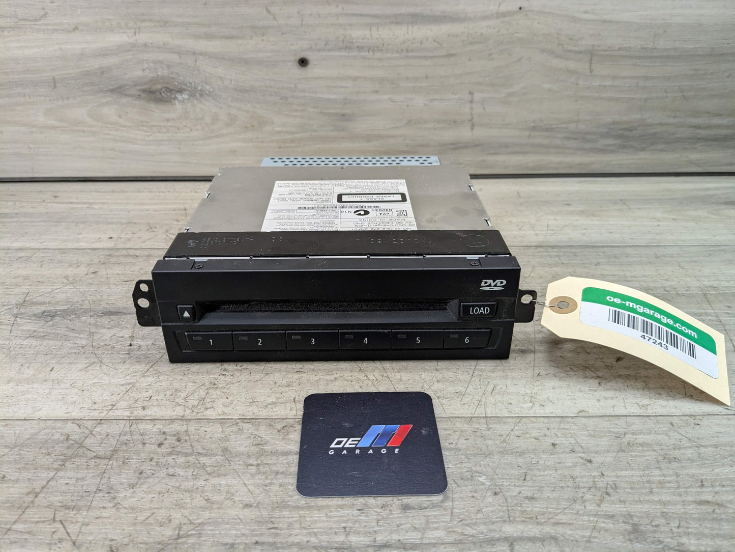 10-15 OEM BMW F01 F02 F10 F13 550 650 750 Alpina B7 CD DVD Changer Player
