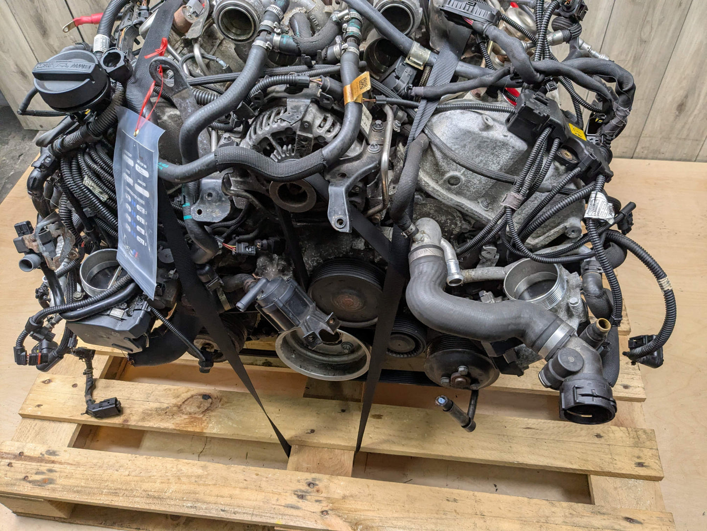 13-15 OEM BMW F01 F02 N63TU RWD Engine Long Block V8 4.4L w/ Turbo 190k