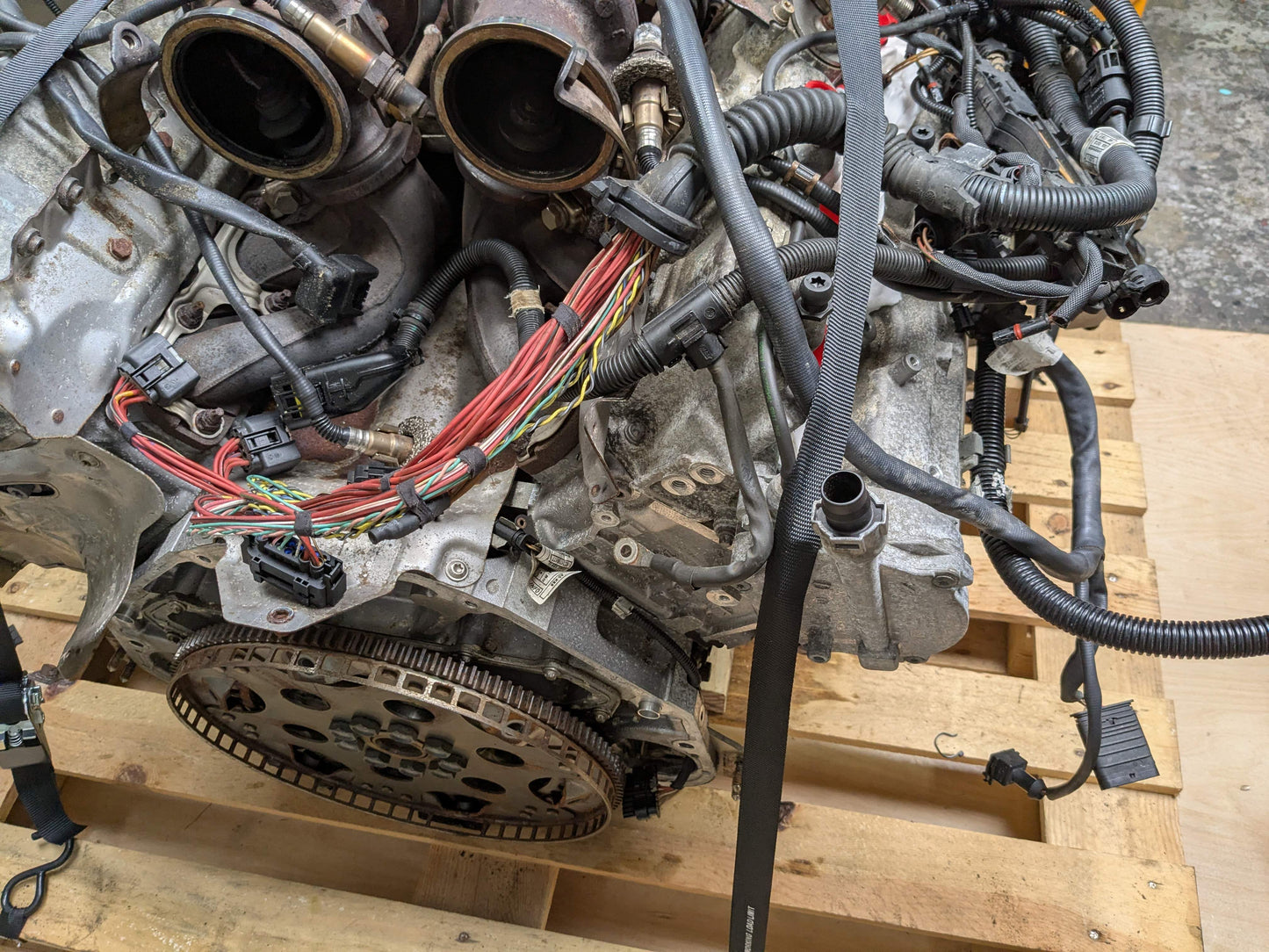 13-15 OEM BMW F01 F02 N63TU RWD Engine Long Block V8 4.4L w/ Turbo 190k