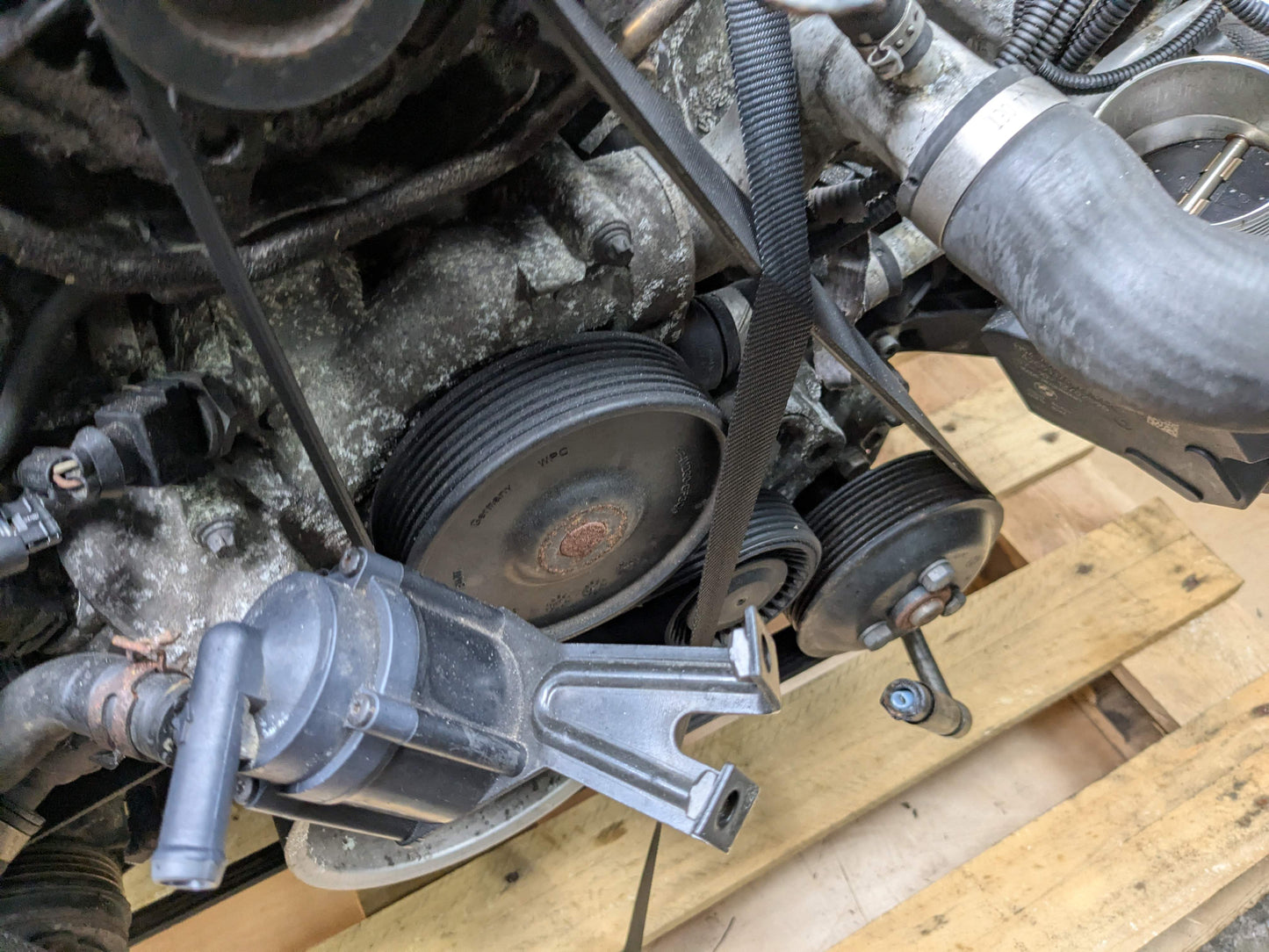 13-15 OEM BMW F01 F02 N63TU RWD Engine Long Block V8 4.4L w/ Turbo 190k