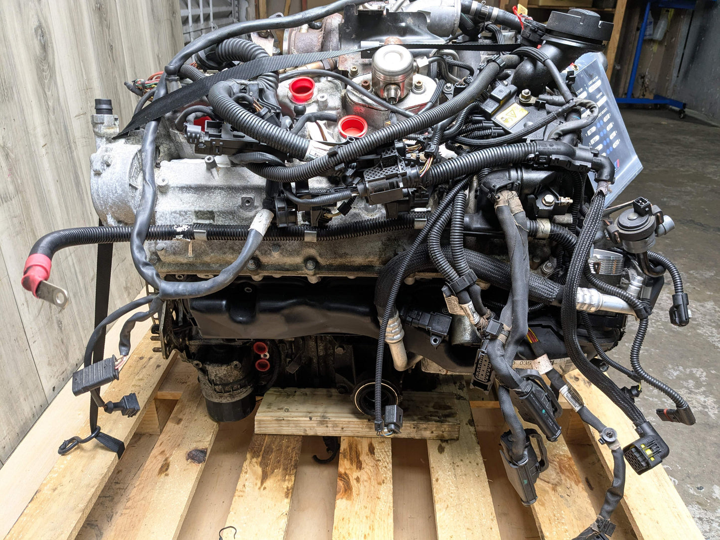 13-15 OEM BMW F01 F02 N63TU RWD Engine Long Block V8 4.4L w/ Turbo 190k