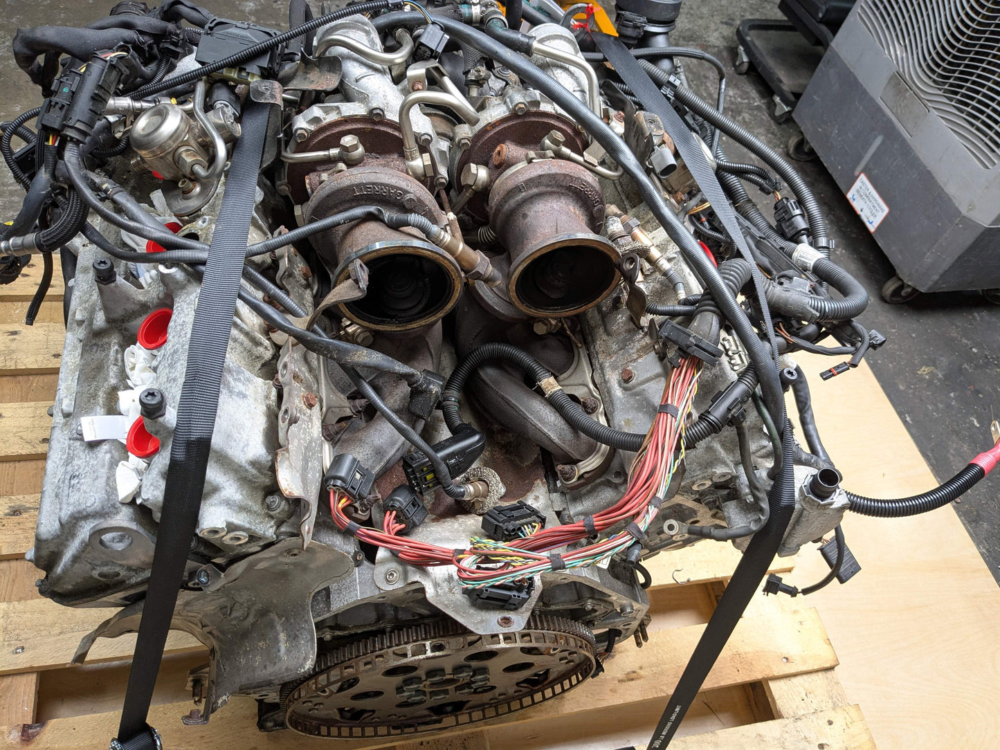 13-15 OEM BMW F01 F02 N63TU RWD Engine Long Block V8 4.4L w/ Turbo 190k