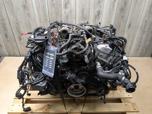13-15 OEM BMW F01 F02 N63TU RWD Engine Long Block V8 4.4L w/ Turbo 190k