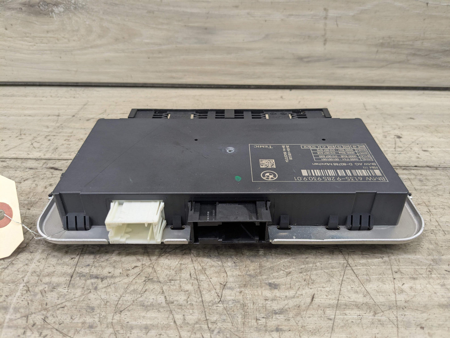 13-15 OEM BMW F01 F02 740 750 LCI Footwell Light Control Module FRMIII FRM3