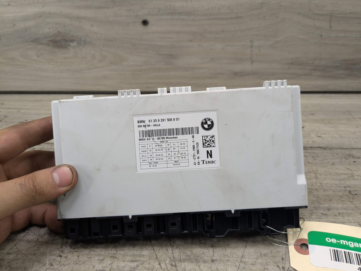10-19 OEM BMW F30 F10 F12 F13 F01 F02 X3 X4 Left Right Seat Control Module