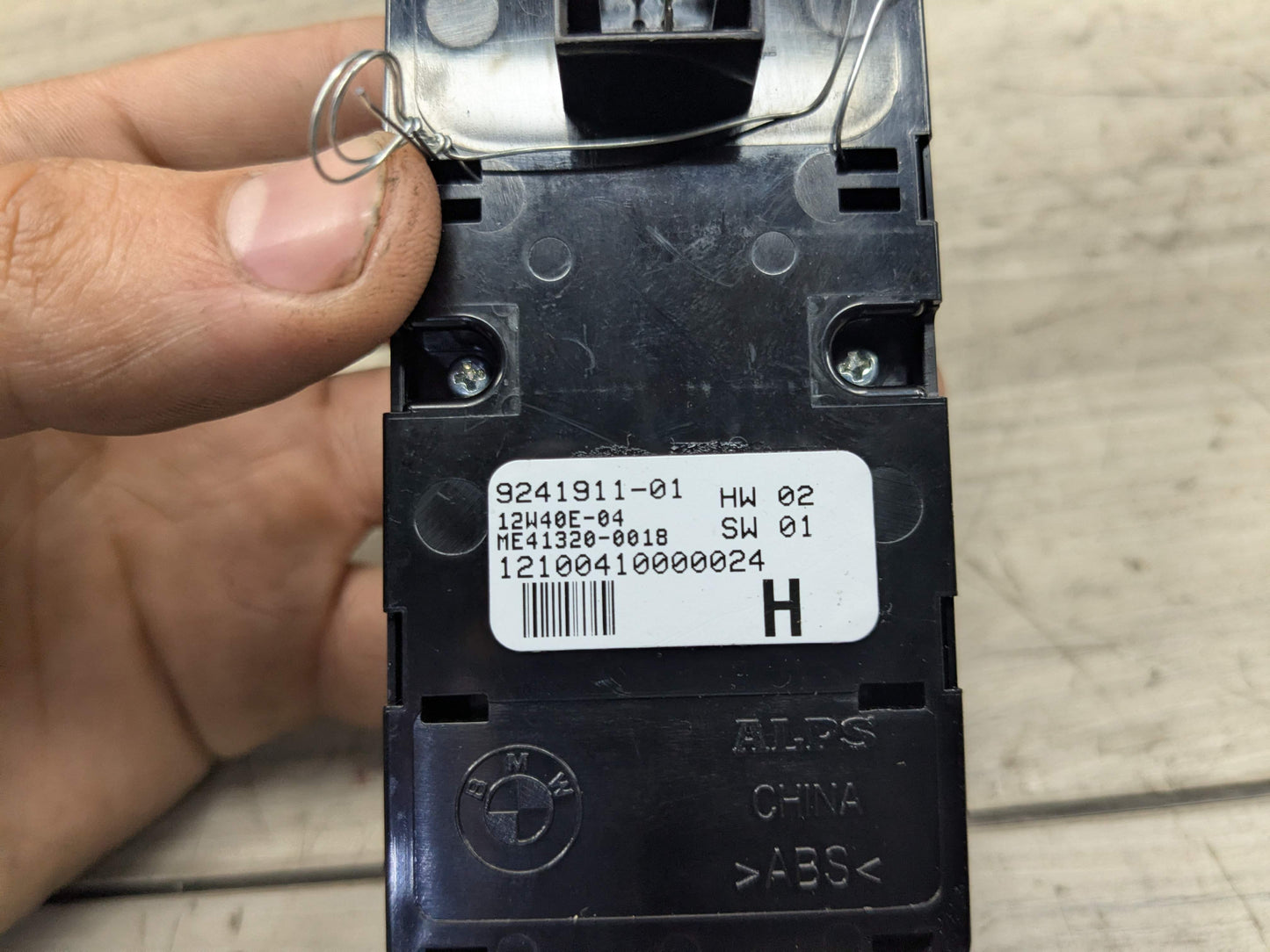 OEM BMW F01 F02 740 750 760 Front Left Driver Master Window Control Switch Panel