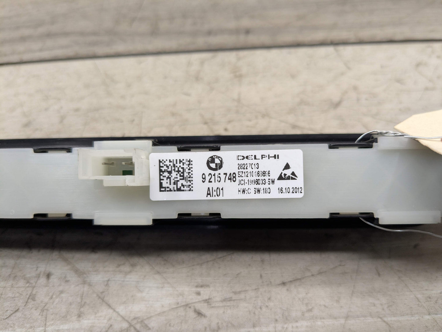 OEM BMW F02 F10 528 535 740 750 Front Right Passenger Seat Memory Control Switch