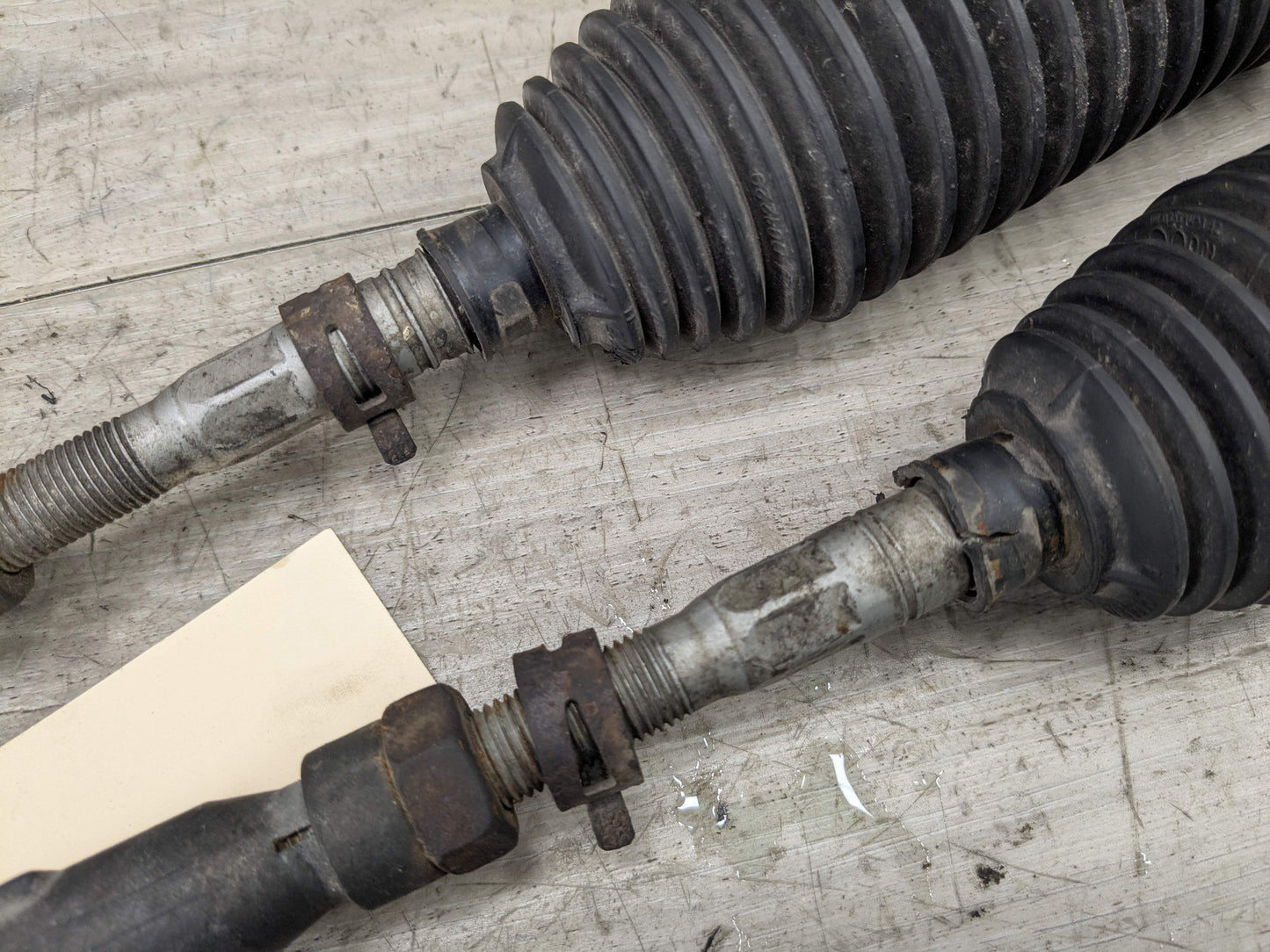 OEM BMW F02 F06 F10 F13 528 640 750 Left Right Inner Outer Tie Rods w Boot PAIR