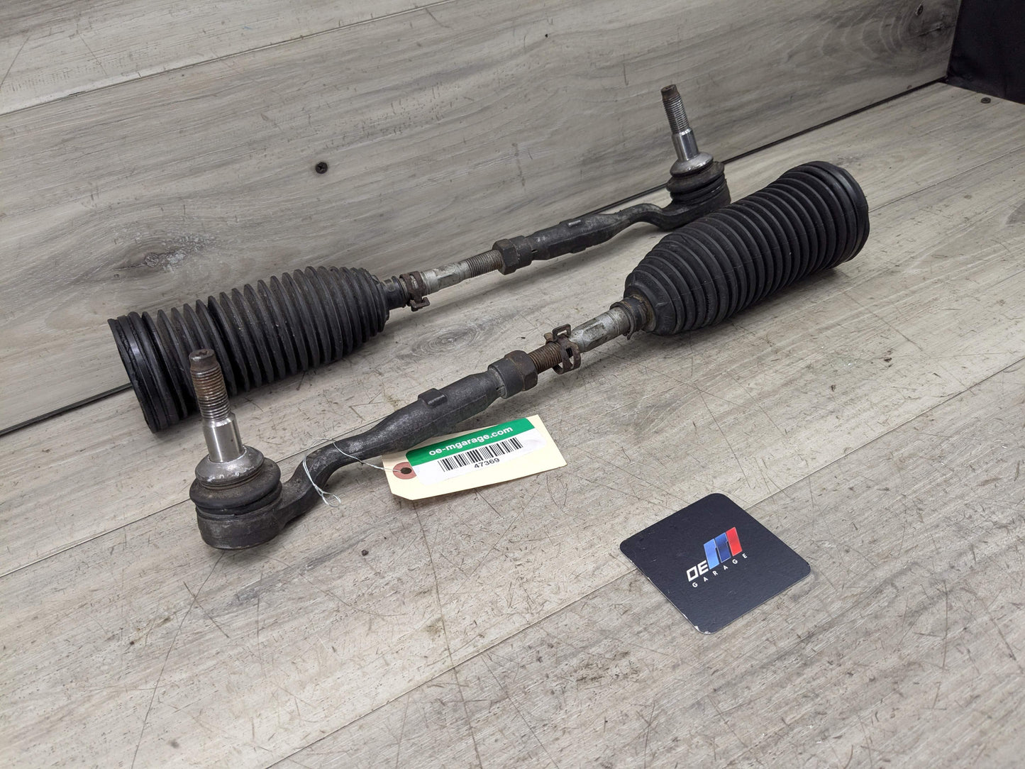OEM BMW F02 F06 F10 F13 528 640 750 Left Right Inner Outer Tie Rods w Boot PAIR