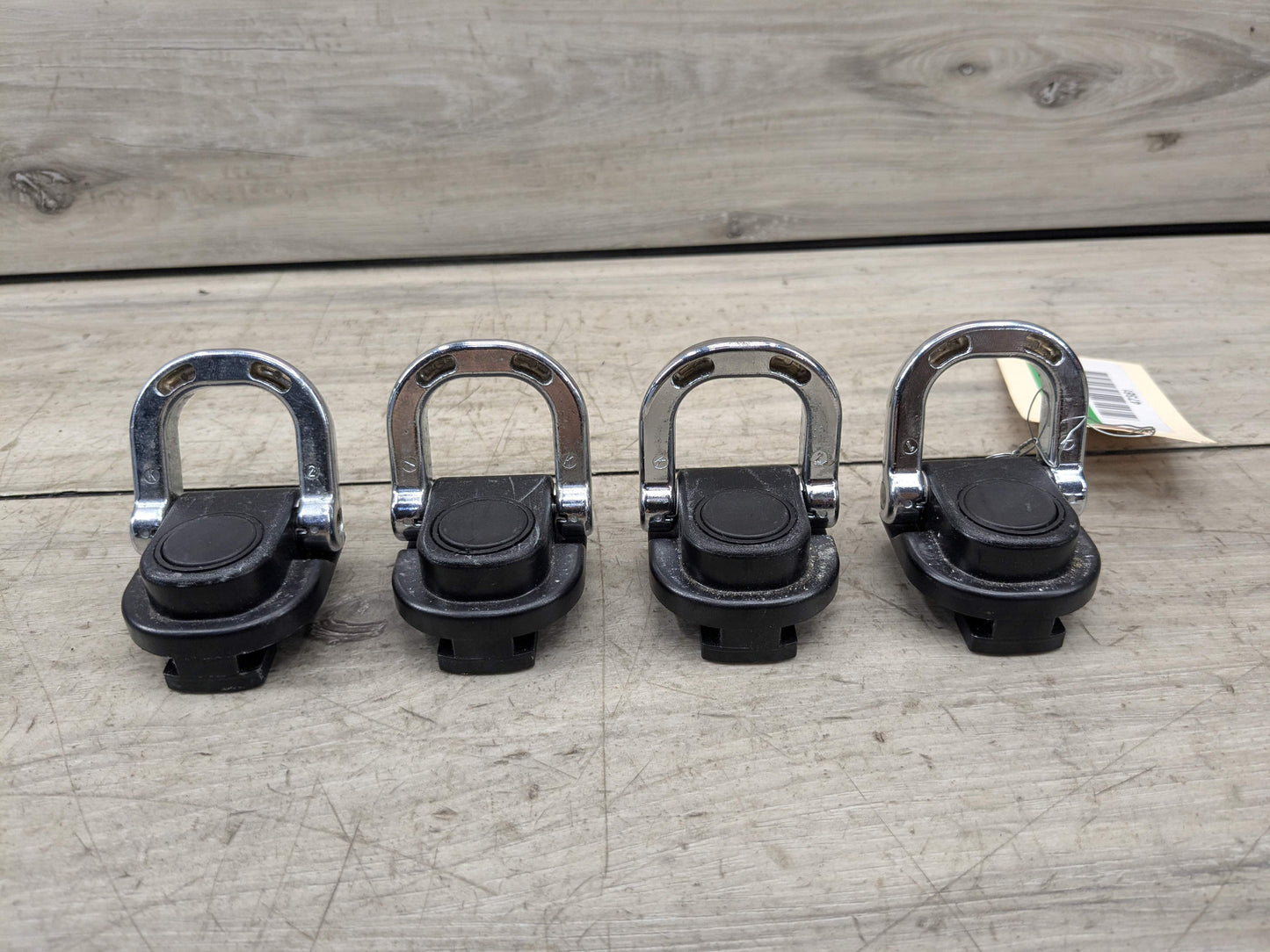 OEM BMW E70 E83 F15 F25 G01 X3 X5 Trunk Cargo Latch Tie Down Hook Clasp Ring (4)
