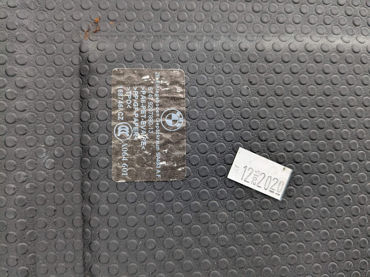 11-17 OEM BMW F25 X3 Trunk Floor Mat Carpet Cargo Liner Storage Cover