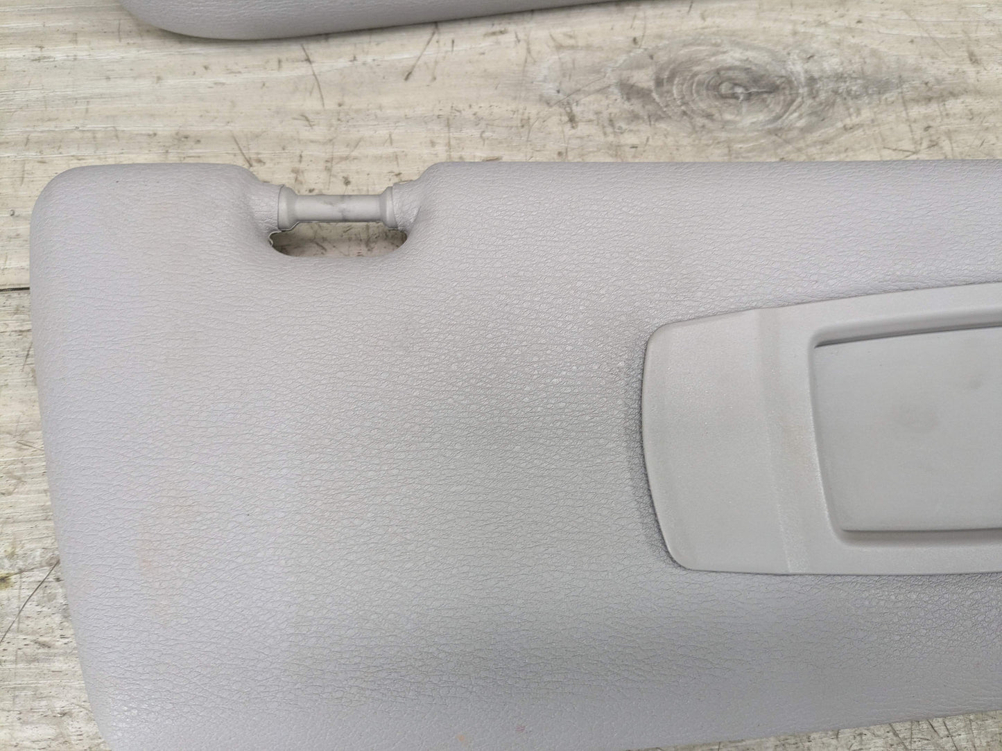 14-18 OEM BMW F15 F85 X5 X5M Left Right Interior Sun Visor Leather PAIR