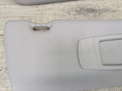 14-18 OEM BMW F15 F85 X5 X5M Left Right Interior Sun Visor Leather PAIR