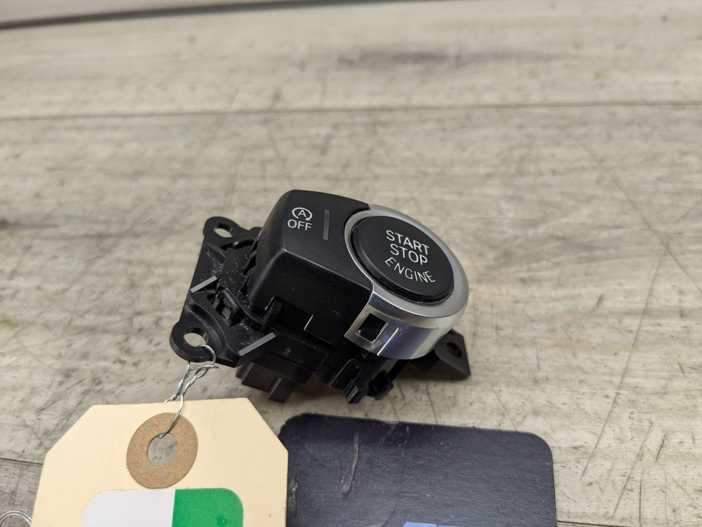 14-19 OEM BMW F15 F16 F85 F86 X5 Engine Ignition Auto Start Stop Switch Button