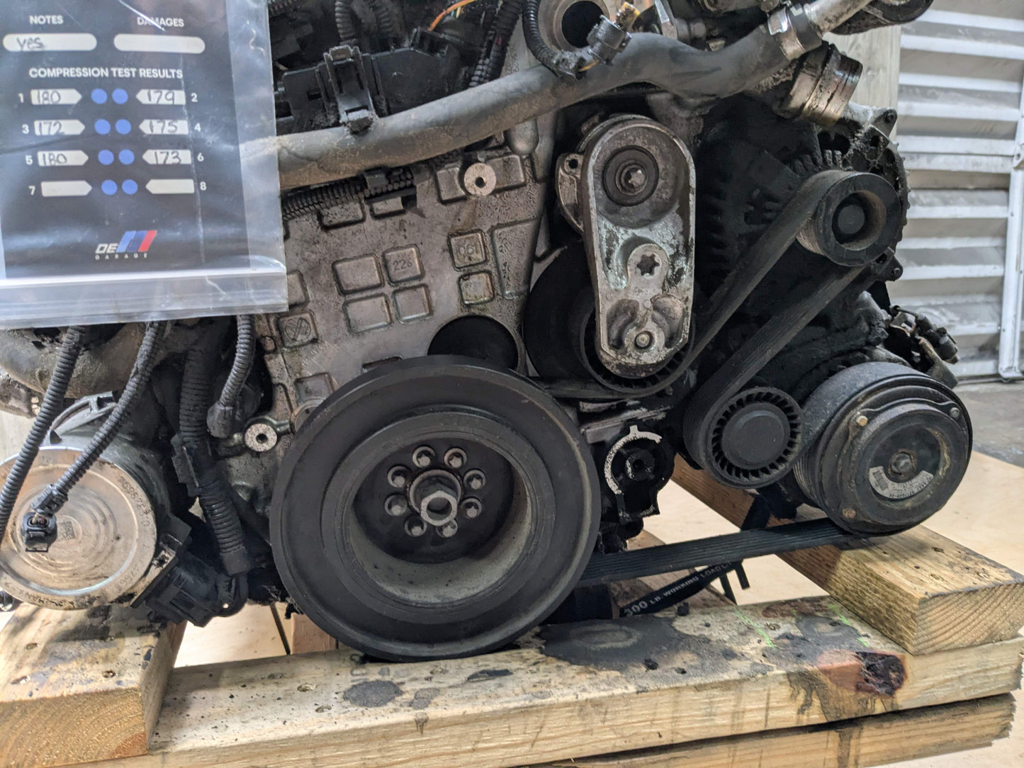 OEM BMW F15 F16 X5 X6 AWD Long Block N55 Engine Motor EWG 237k Miles RAN!