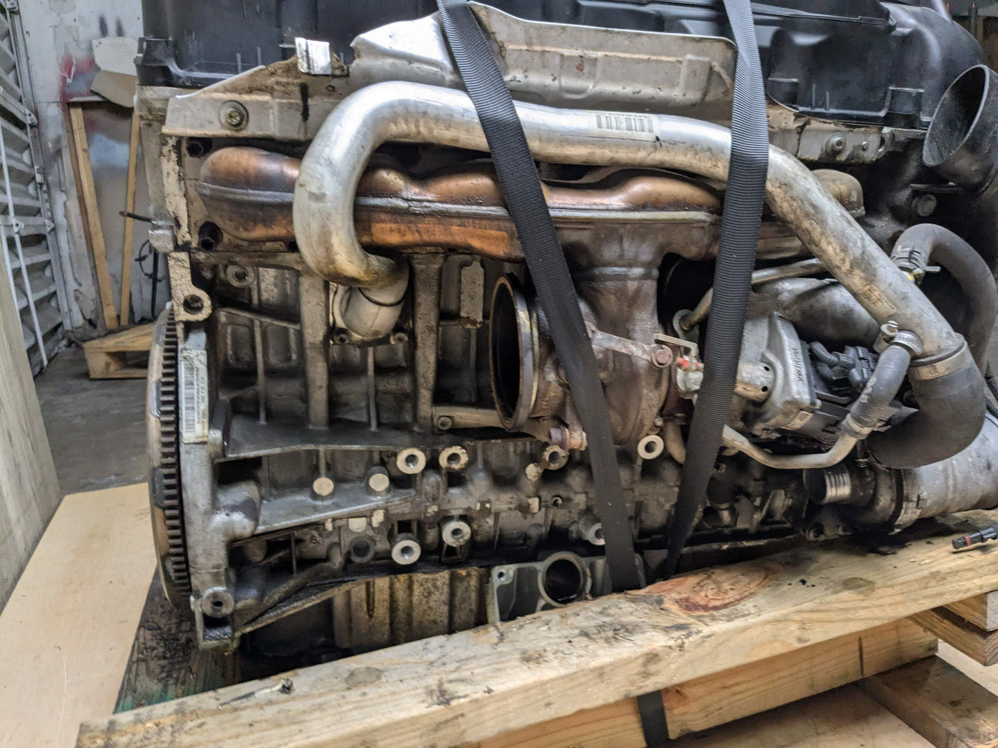 OEM BMW F15 F16 X5 X6 AWD Long Block N55 Engine Motor EWG 237k Miles RAN!