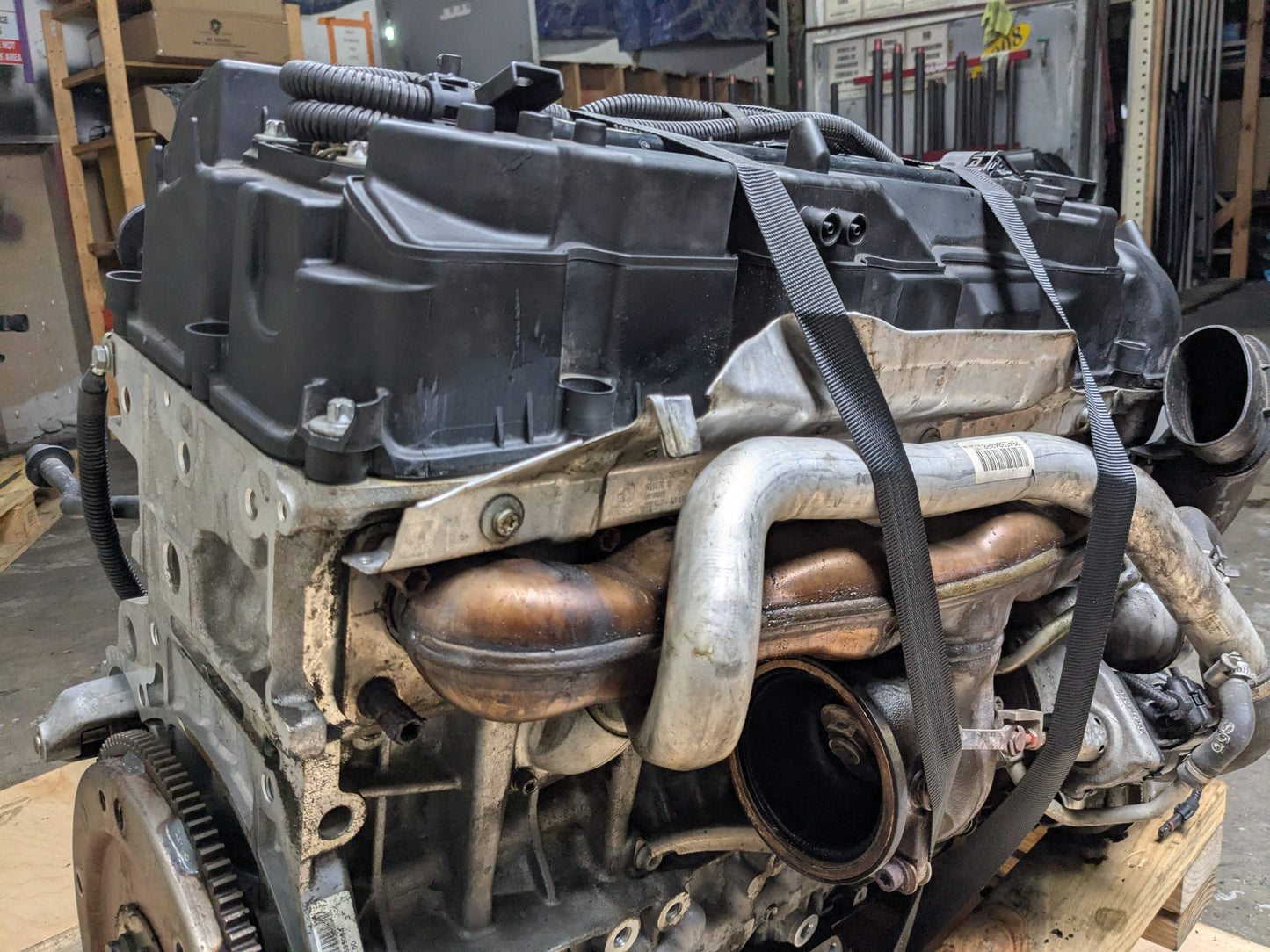 OEM BMW F15 F16 X5 X6 AWD Long Block N55 Engine Motor EWG 237k Miles RAN!