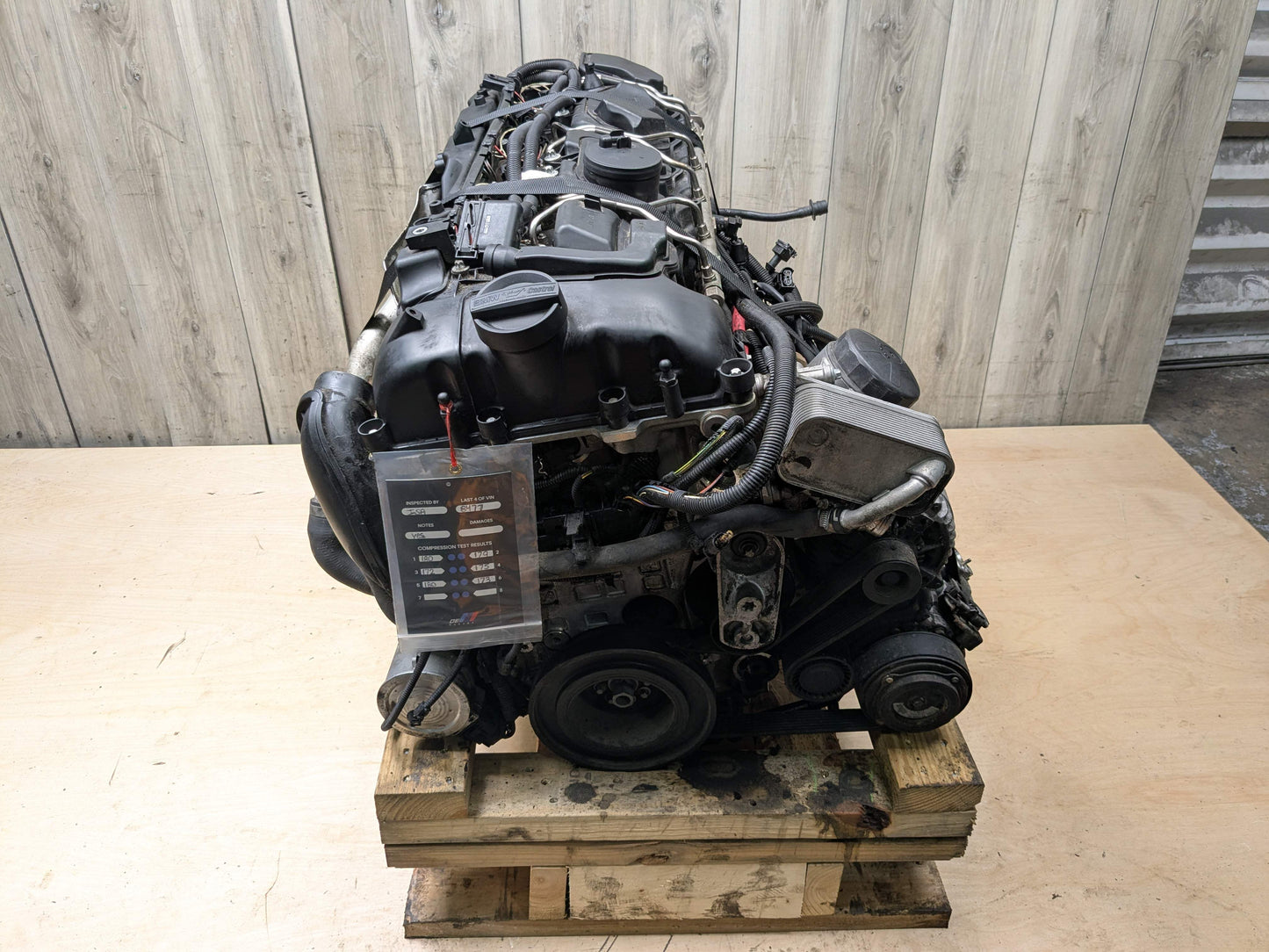 OEM BMW F15 F16 X5 X6 AWD Long Block N55 Engine Motor EWG 237k Miles RAN!