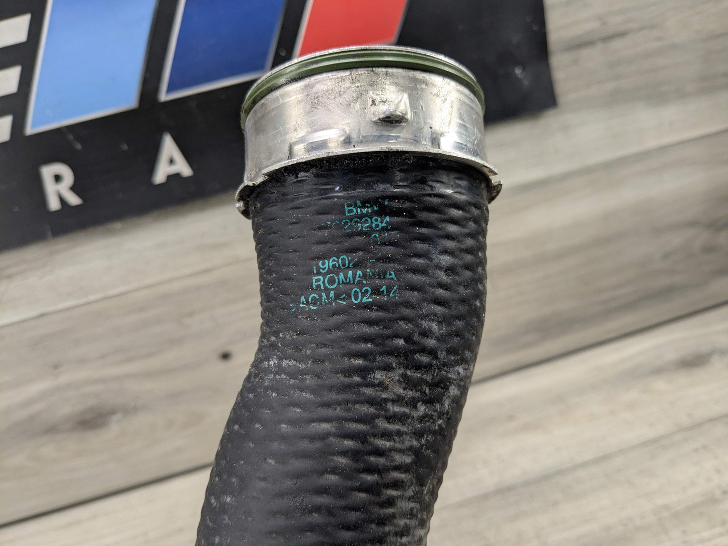 14-19 OEM BMW F15 F16 X5 X6 Intercooler Charge Air Induction Tract Hose Intake