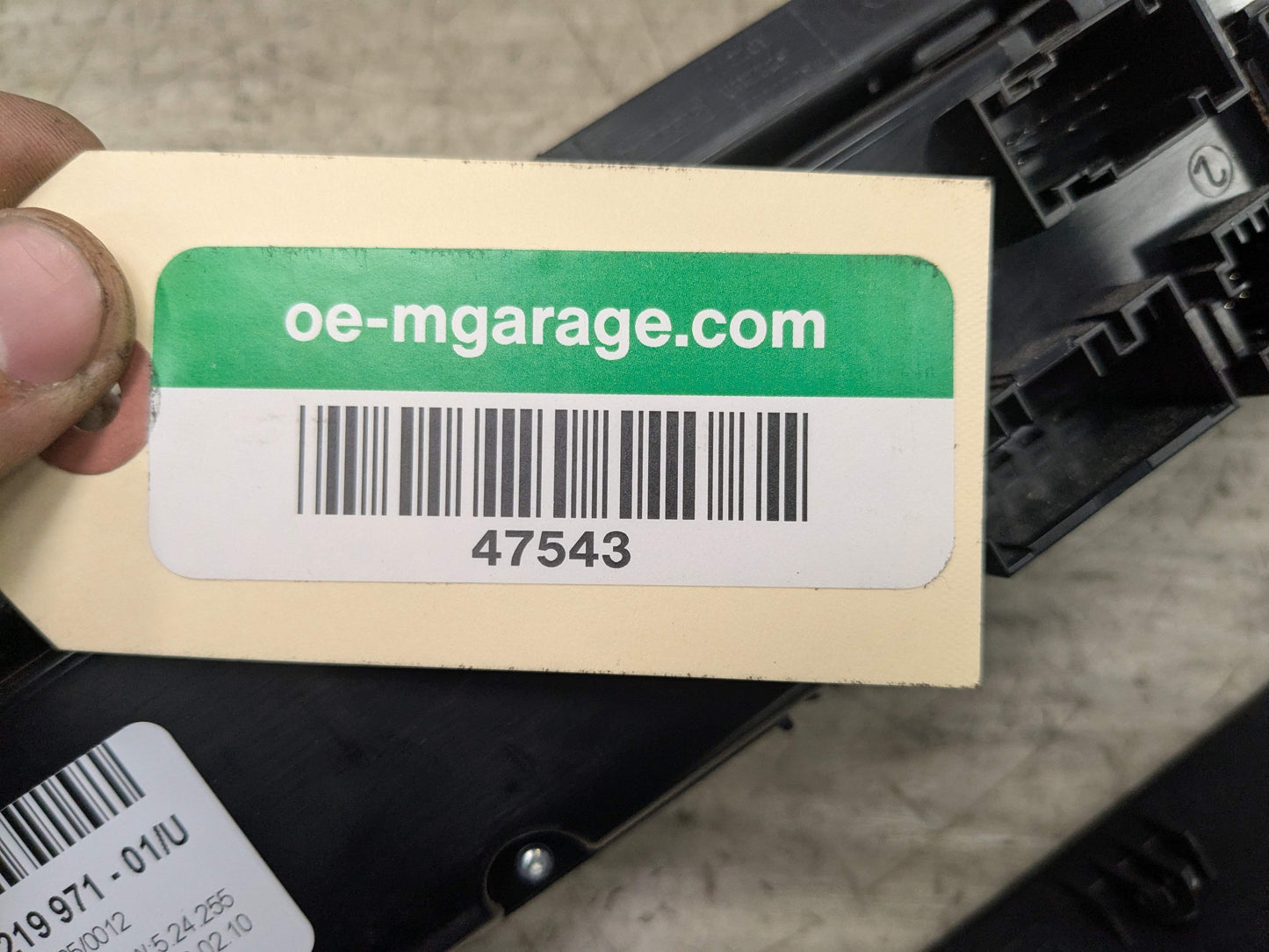 07-14 OEM BMW E70 E71 X5 X6 Front AC Temperature Climate Control Switch Unit