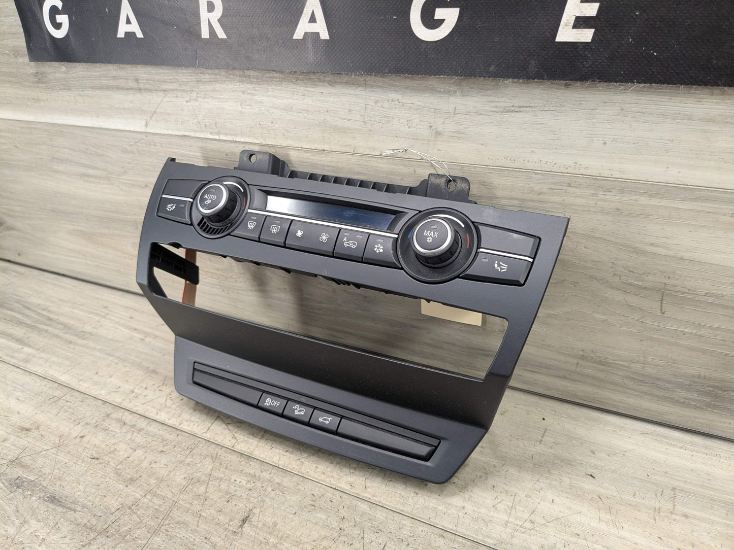 07-14 OEM BMW E70 E71 X5 X6 Front AC Temperature Climate Control Switch Unit