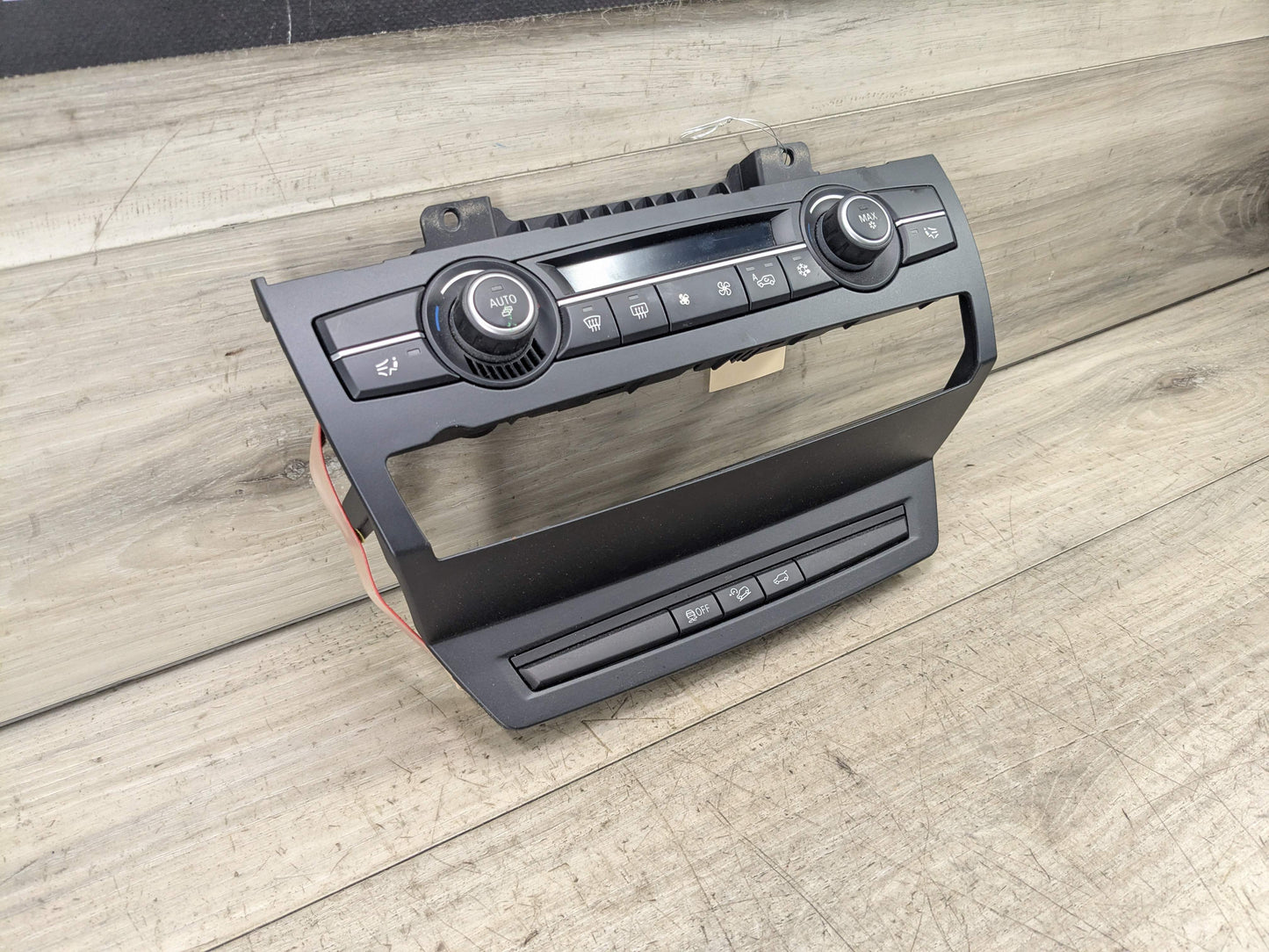 07-14 OEM BMW E70 E71 X5 X6 Front AC Temperature Climate Control Switch Unit