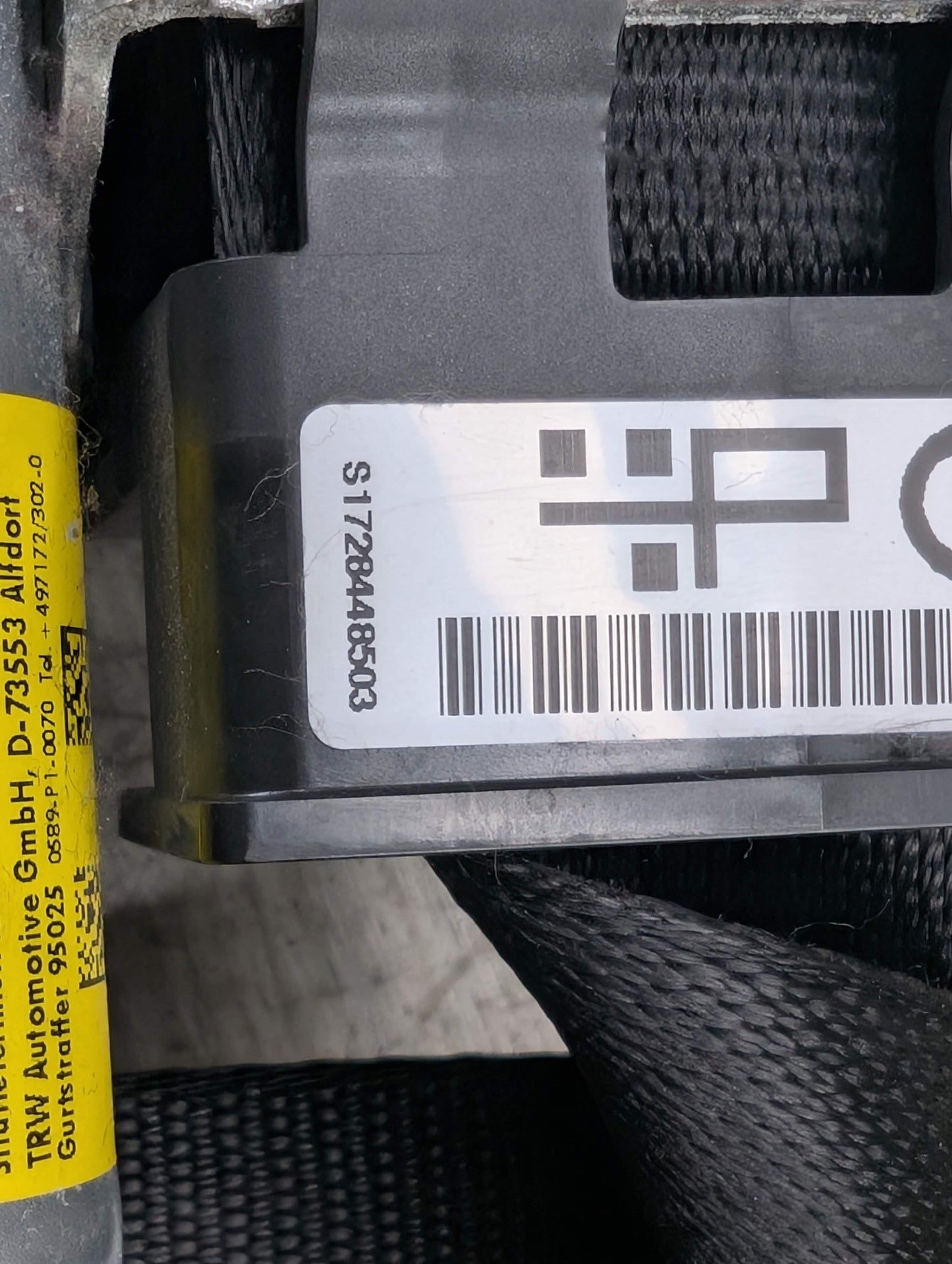 14-20 OEM BMW F22 F32 F82 M4 430 440 Front Left Driver Seatbelt Retractor Black