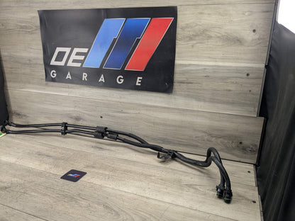 14-19 OEM BMW F15 F16 X5 X6 Transmission Oil Cooler Inlet Outlet Hose Line N55