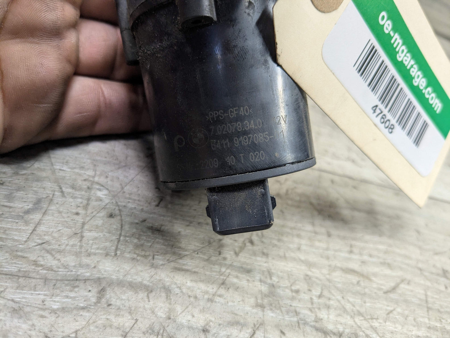 *OEM BMW E70 E71 F15 F16 X5 X6 Engine M57 N62 Auxiliary Water Pump Cooling