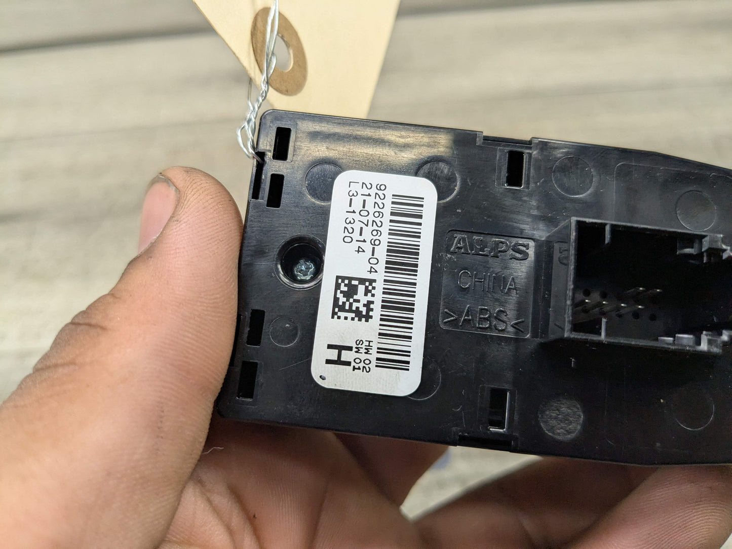 14-20 OEM BMW F32 F82 M4 Left Driver Side Master Window Switch Power Fold