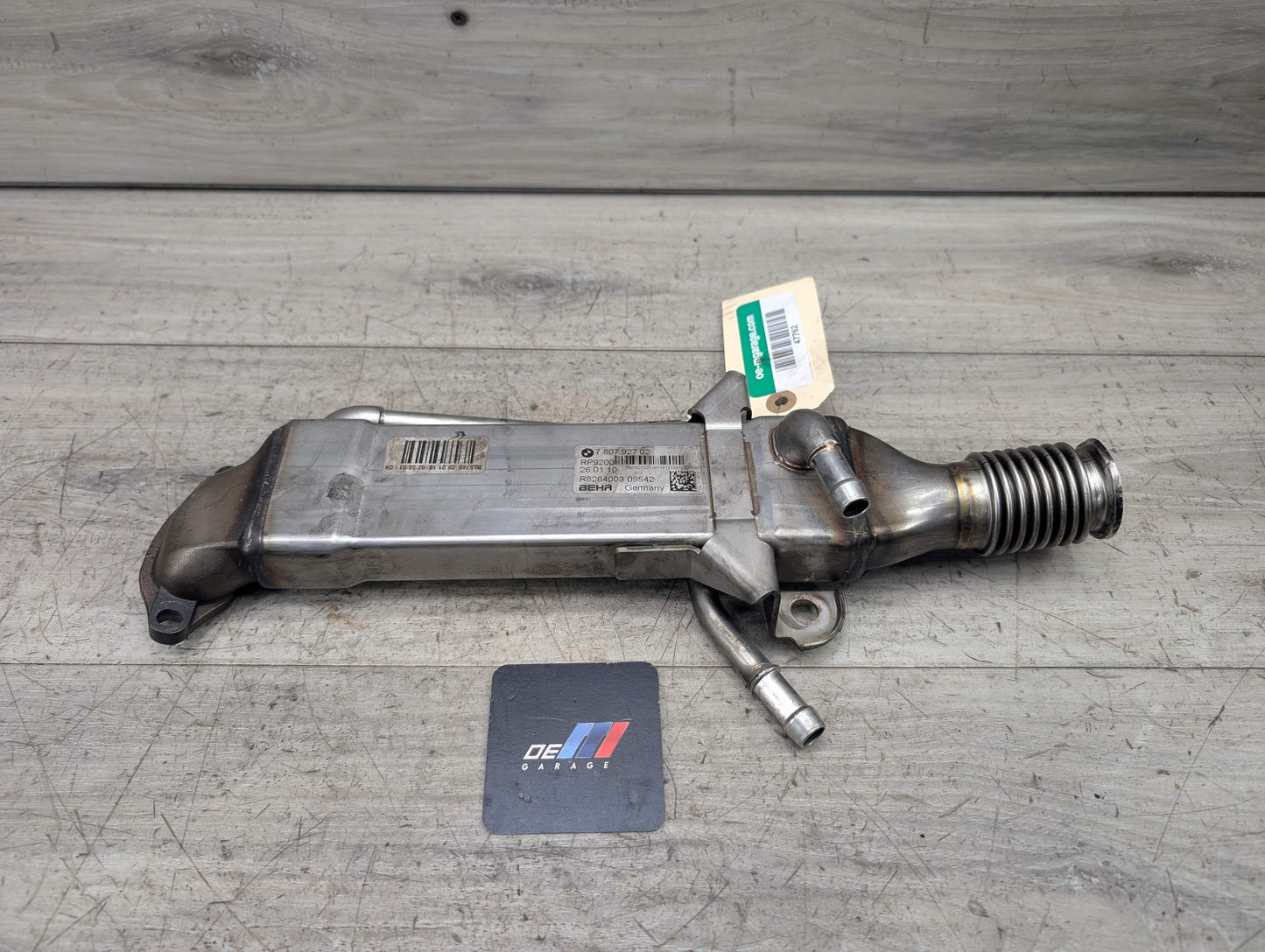 09-13 OEM BMW E70 X5 Diesel Engine M57Y Turbo Exhaust Cooler Unit Charge EGR