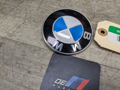 OEM BMW E90 F02 F22 F30 F32 F36 F80 F87 M3 M4 Rear Trunk Lid Round Emblem 74mm