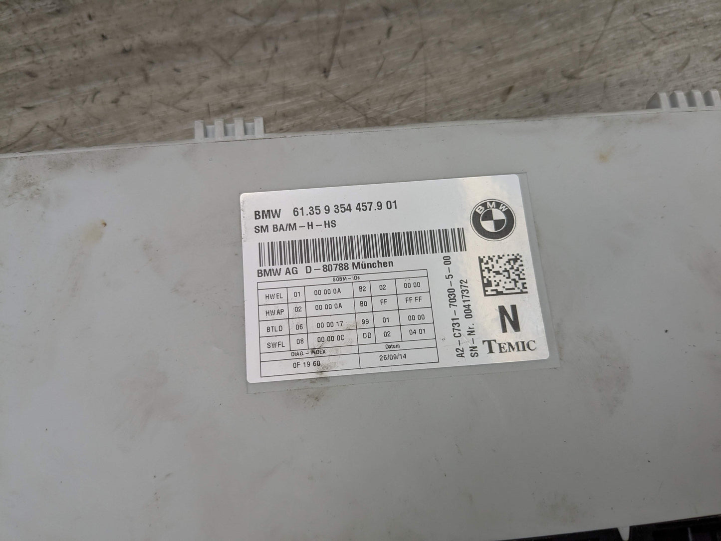 12-18 OEM BMW F22 F30 F32 F33 F36 F80 F82 Front Left Right Seat Control Module