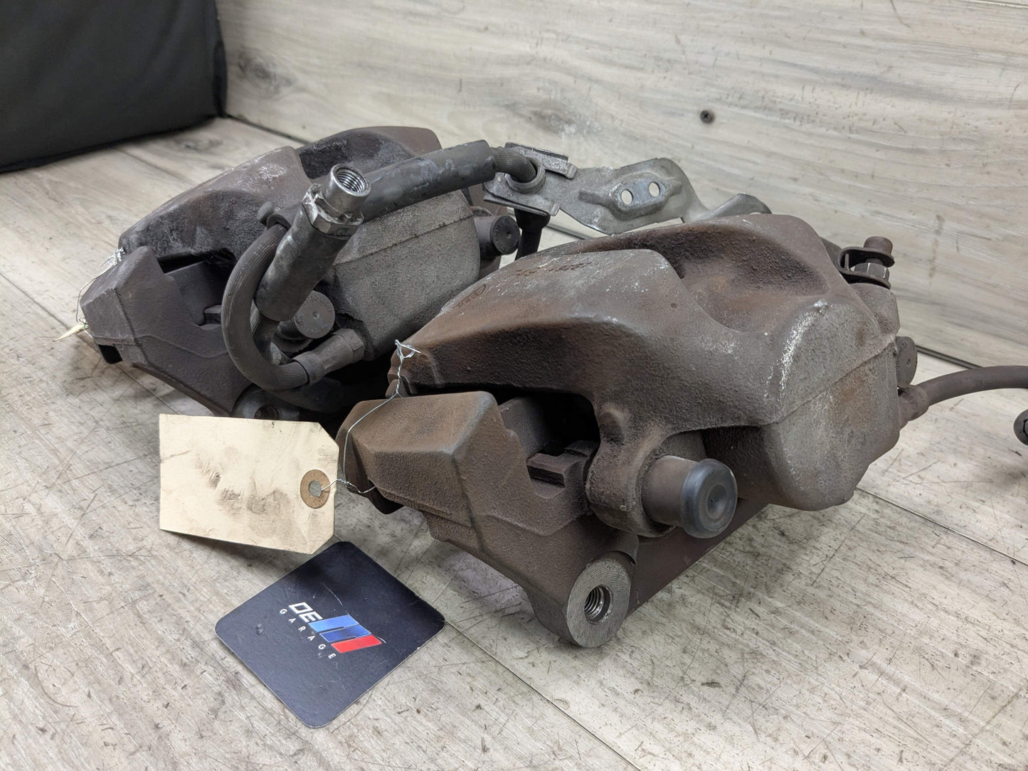OEM BMW E70 E71 F15 F16 X5 X6 X5M X6M Left Right Front Brake Calipers Gray SET