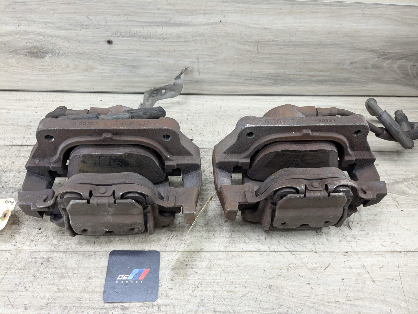 OEM BMW E70 E71 F15 F16 X5 X6 X5M X6M Left Right Front Brake Calipers Gray SET