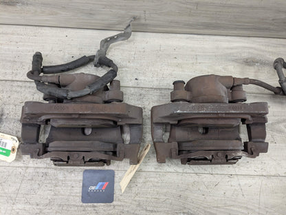 OEM BMW E70 E71 F15 F16 X5 X6 X5M X6M Left Right Front Brake Calipers Gray SET