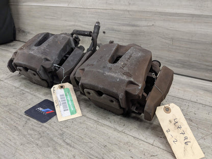 OEM BMW E70 E71 F15 F16 X5 X6 X5M X6M Left Right Front Brake Calipers Gray SET