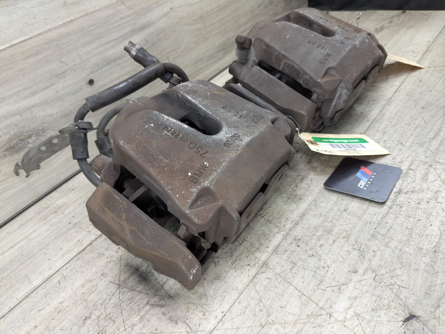 OEM BMW E70 E71 F15 F16 X5 X6 X5M X6M Left Right Front Brake Calipers Gray SET