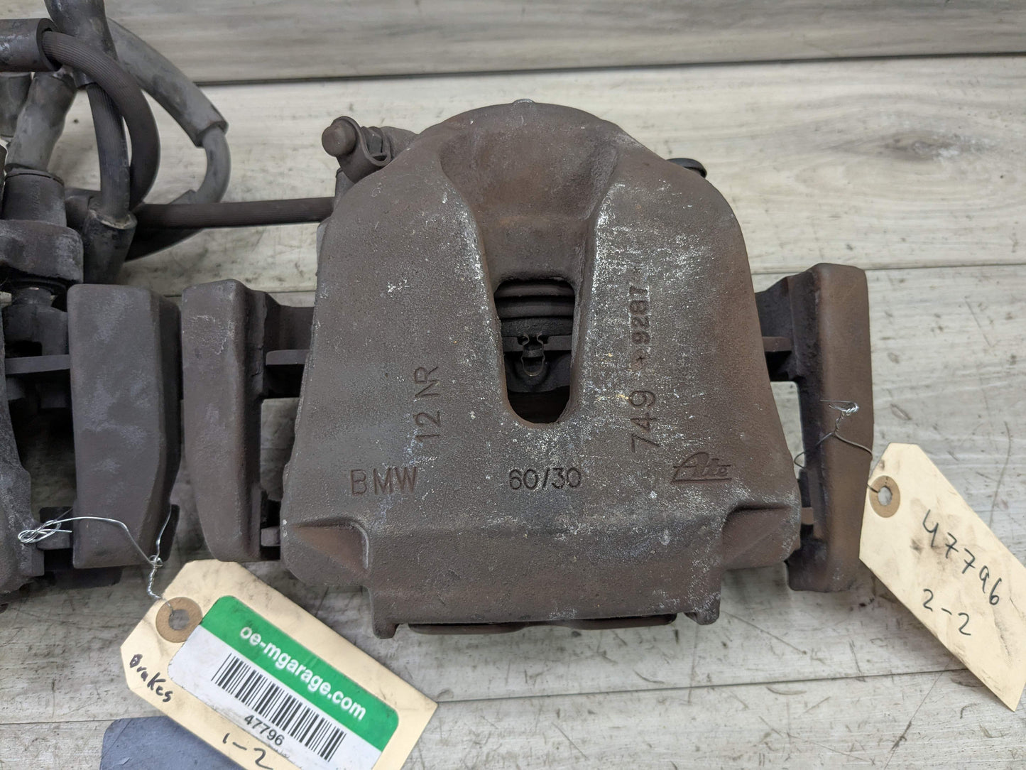 OEM BMW E70 E71 F15 F16 X5 X6 X5M X6M Left Right Front Brake Calipers Gray SET