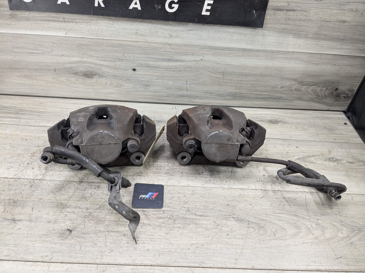 OEM BMW E70 E71 F15 F16 X5 X6 X5M X6M Left Right Front Brake Calipers Gray SET
