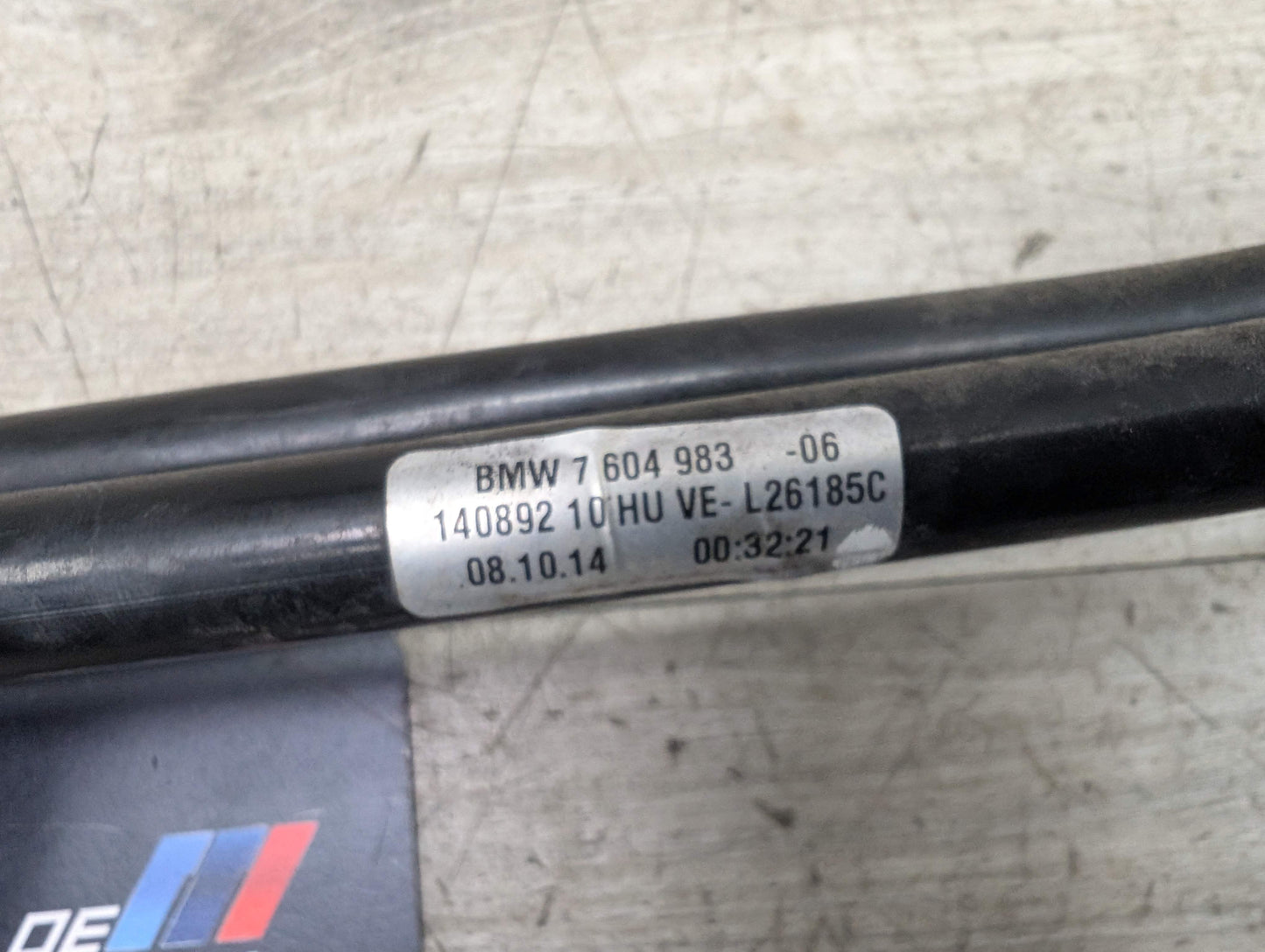 12-17 OEM BMW F30 F32 F33 F36 335 435 Transmission Oil Cooler Line Pipe Hose N55