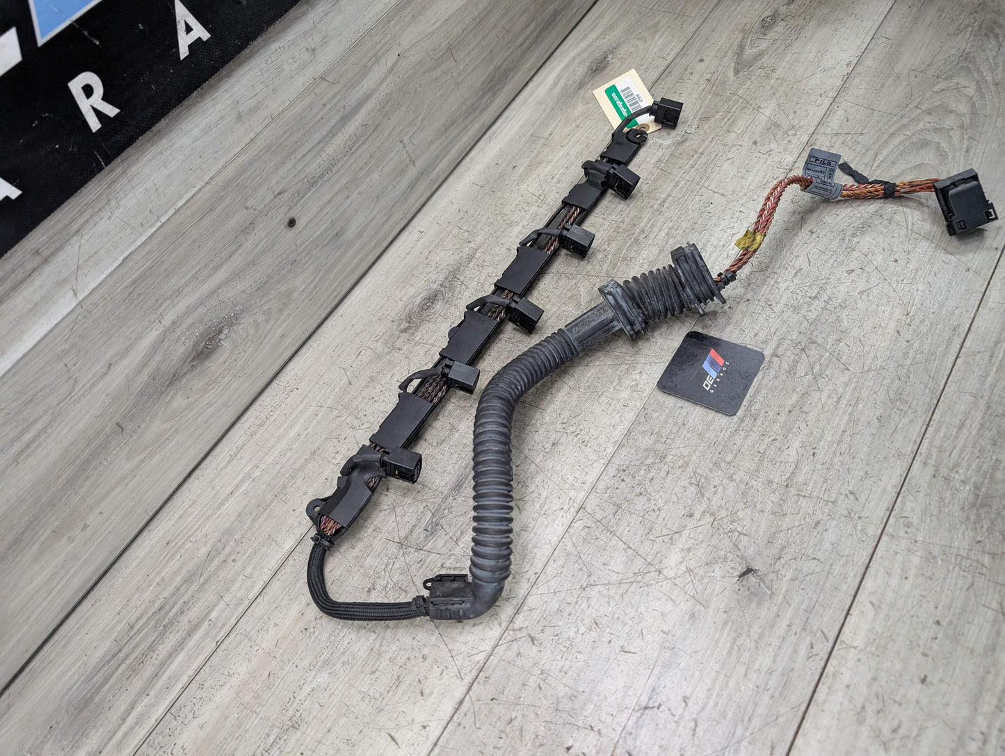 09-13 OEM BMW E70 X5 Engine M57 Diesel Injector Wire Wiring Harness