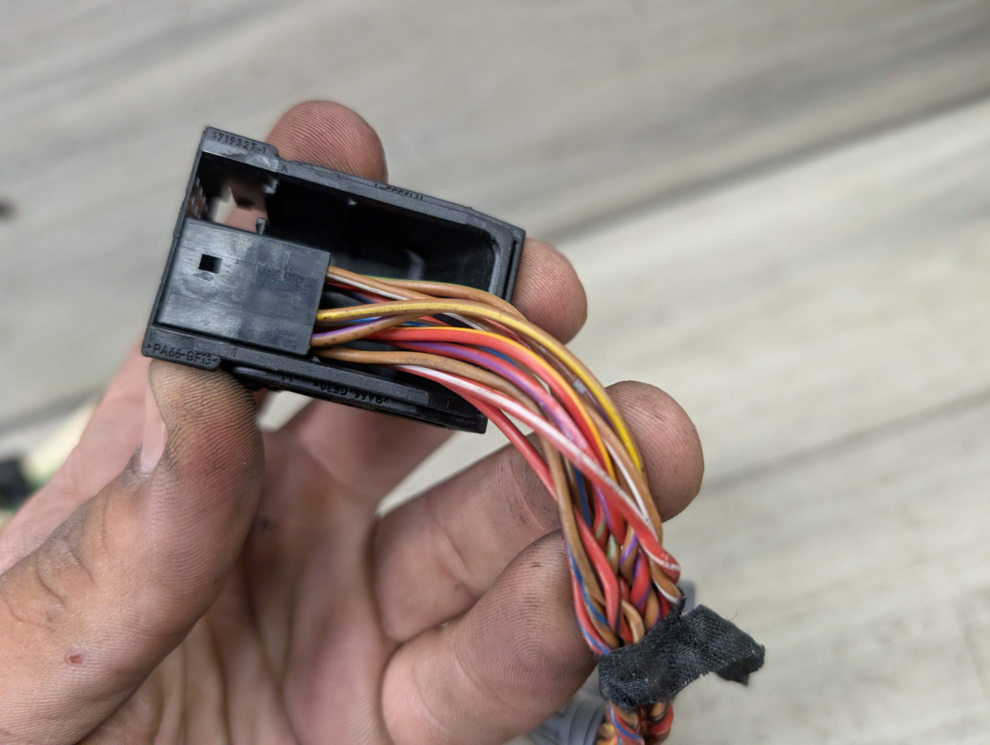 09-13 OEM BMW E70 X5 Engine M57 Diesel Injector Wire Wiring Harness