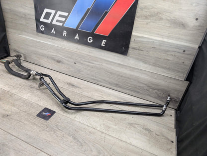 OEM BMW E70 X5 Diesel M57Y Transmission Oil Cooler Inlet Outlet Pipe Hose SET