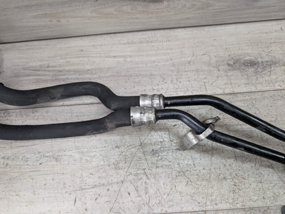 OEM BMW E70 X5 Diesel M57Y Transmission Oil Cooler Inlet Outlet Pipe Hose SET