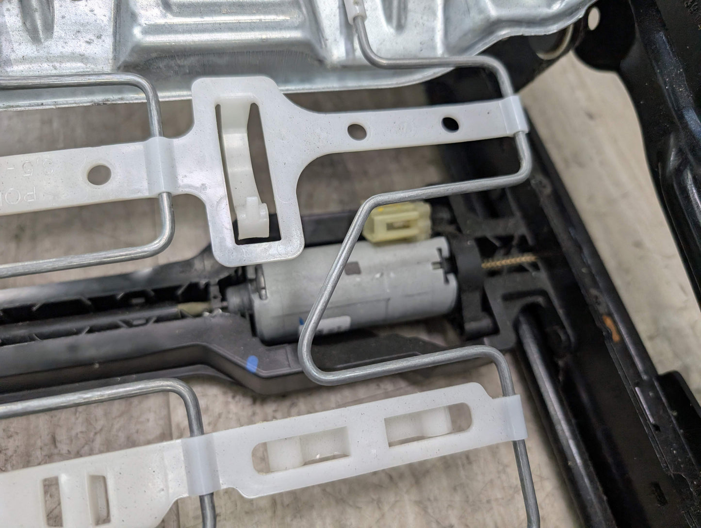 OEM BMW F22 F32 F82 F87 Front Left Driver Side Seat Lower Track Frame w/ Motors